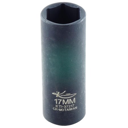 K-TOOL INTERNATIONAL 3/8" Drive Impact Socket black oxide KTI-37217